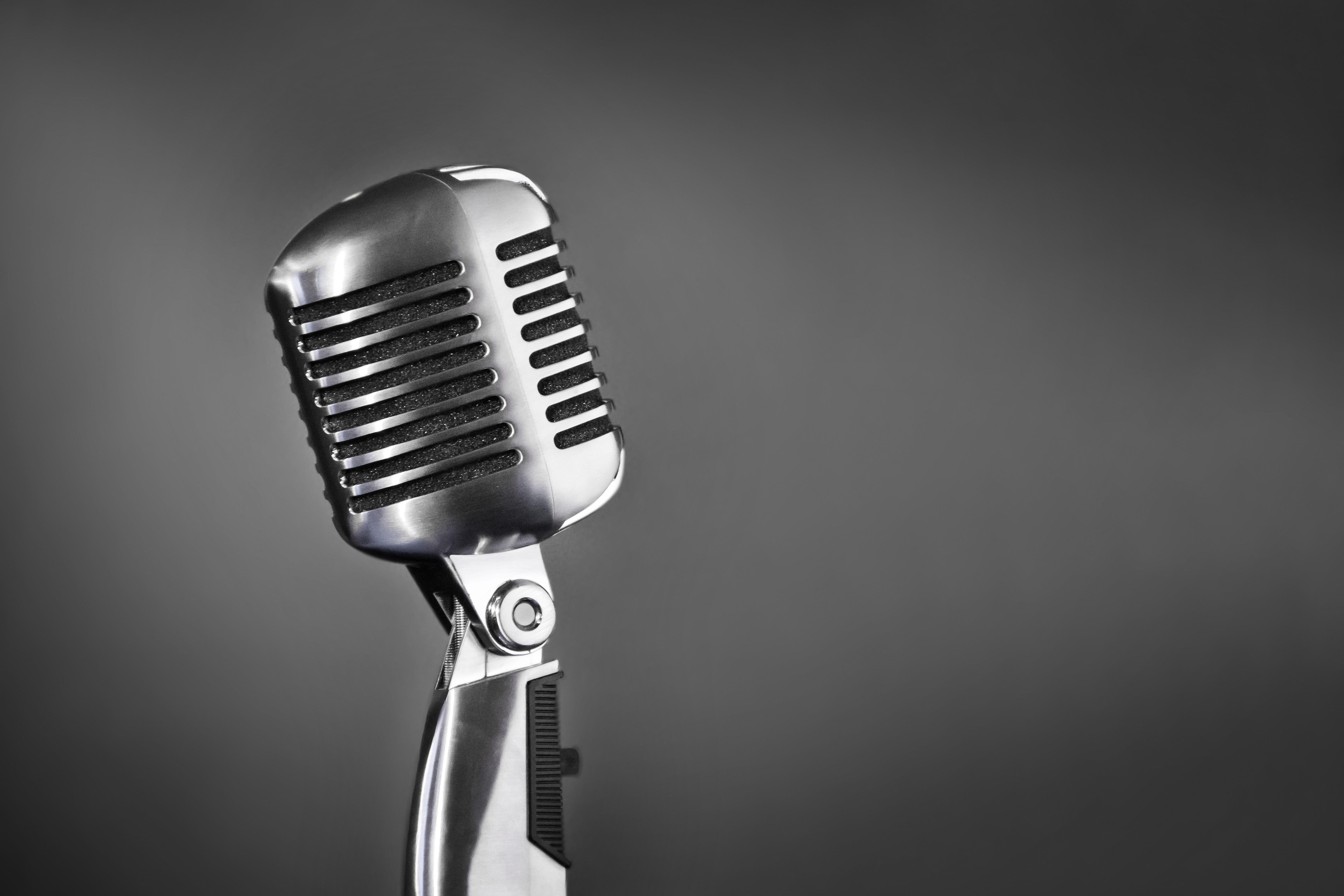 microfone para cantar