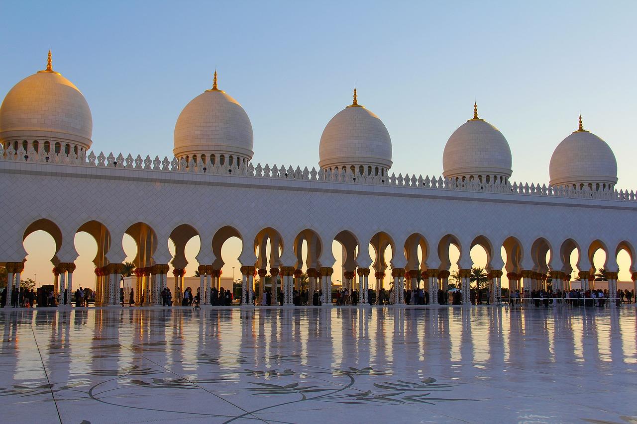 Um templo no Oriente Médio