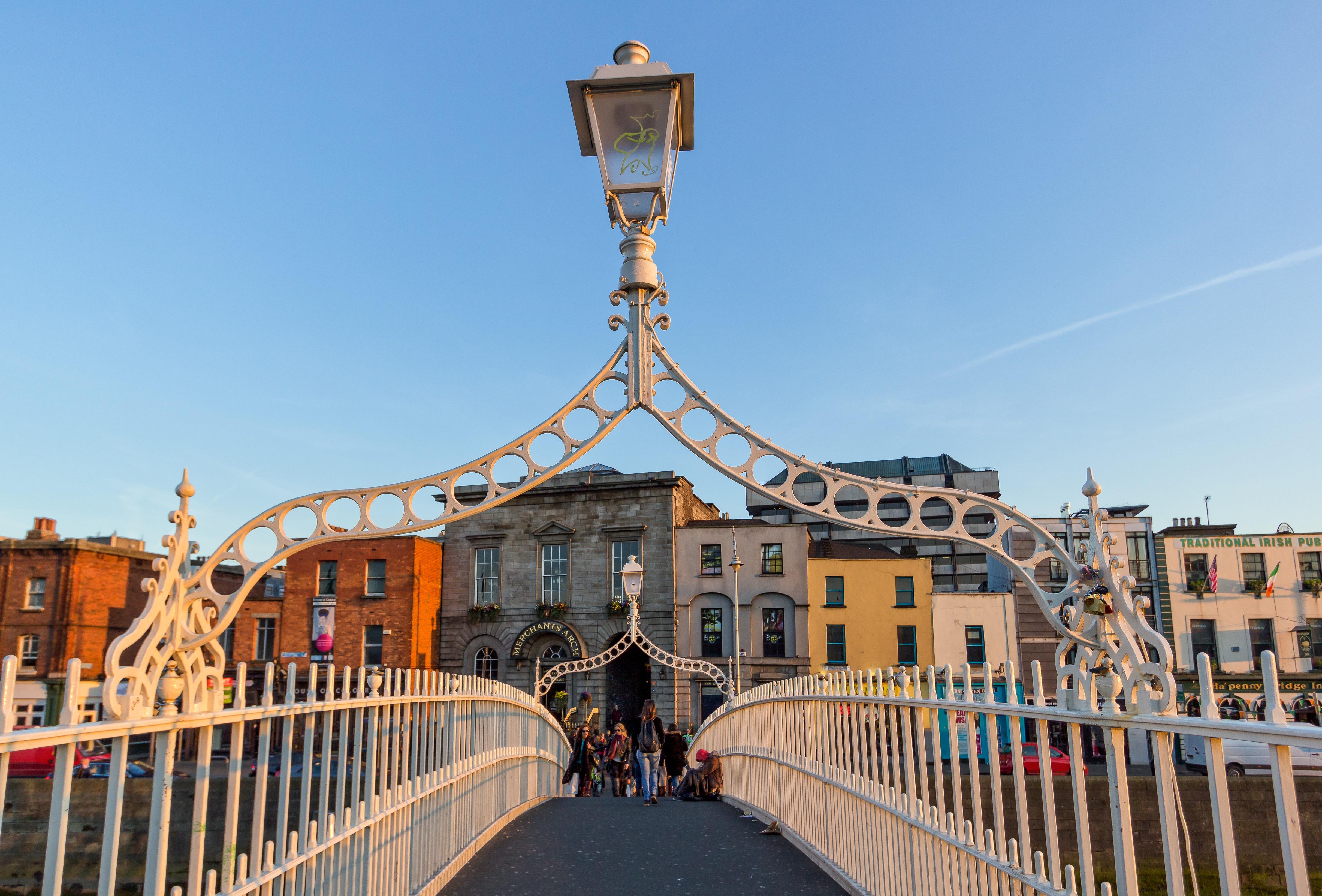 ponte em Dublin, na Irlanda