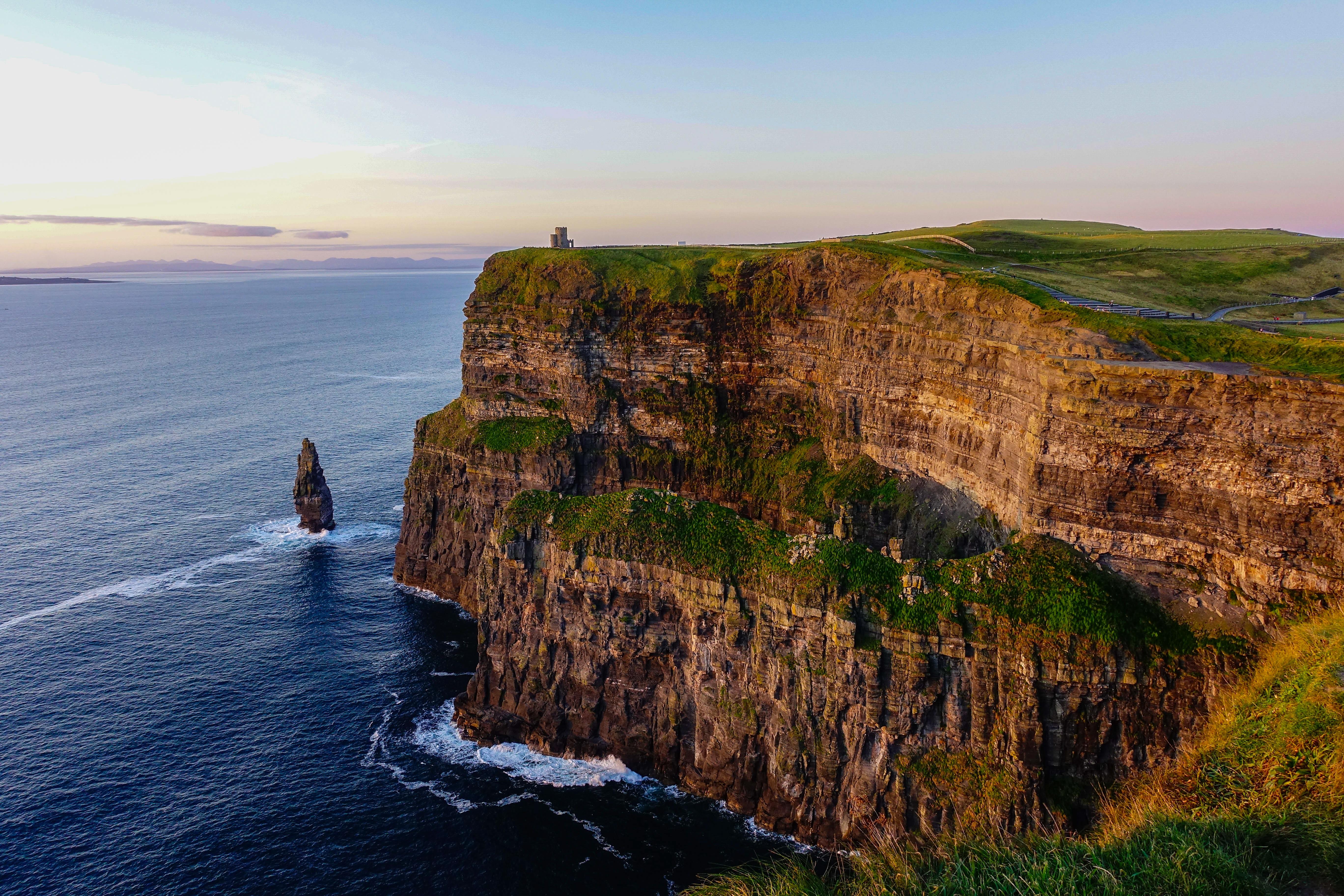bela paisagem na Irlanda