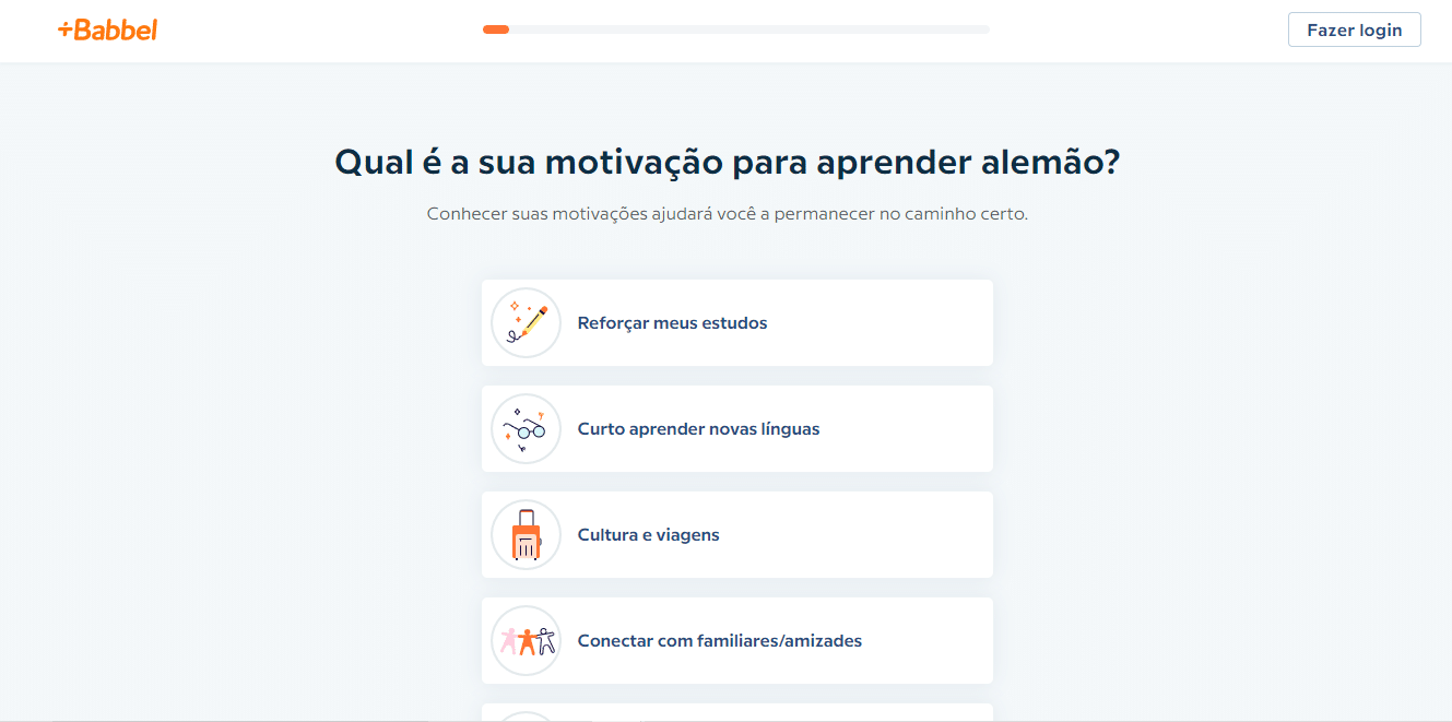 Aprenda alemão com Babbel