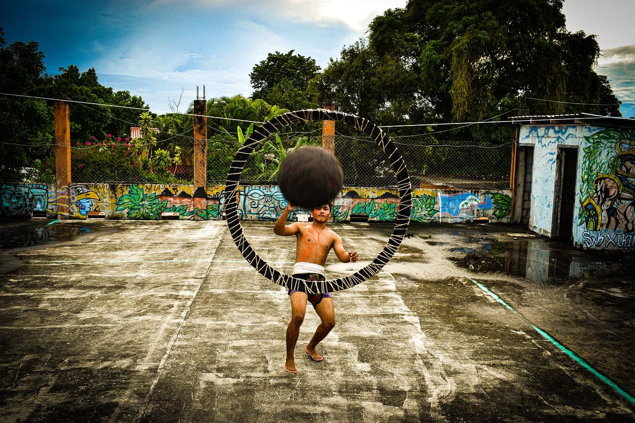 Não jogue bola com os antigos maias por medo de perder a cabeça
