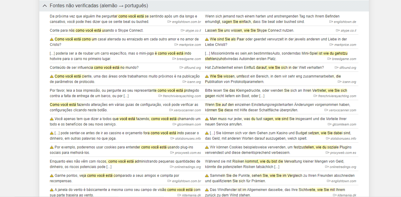 Linguee, um bom tradutor de idiomas online