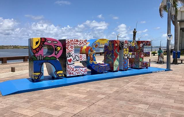 Escultura na cidade de Recife.