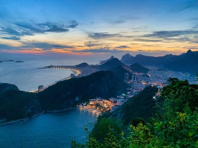 Vista panorâmica rio de janeiro