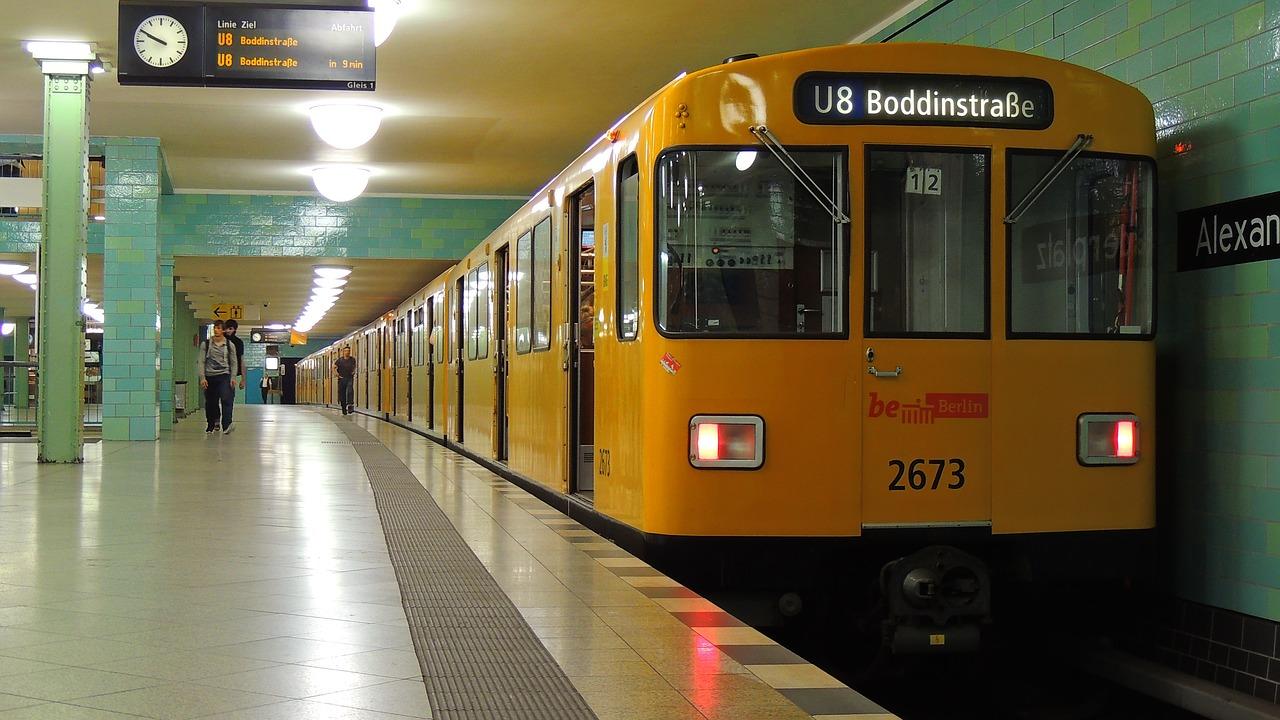Estação de metrô em Berlim