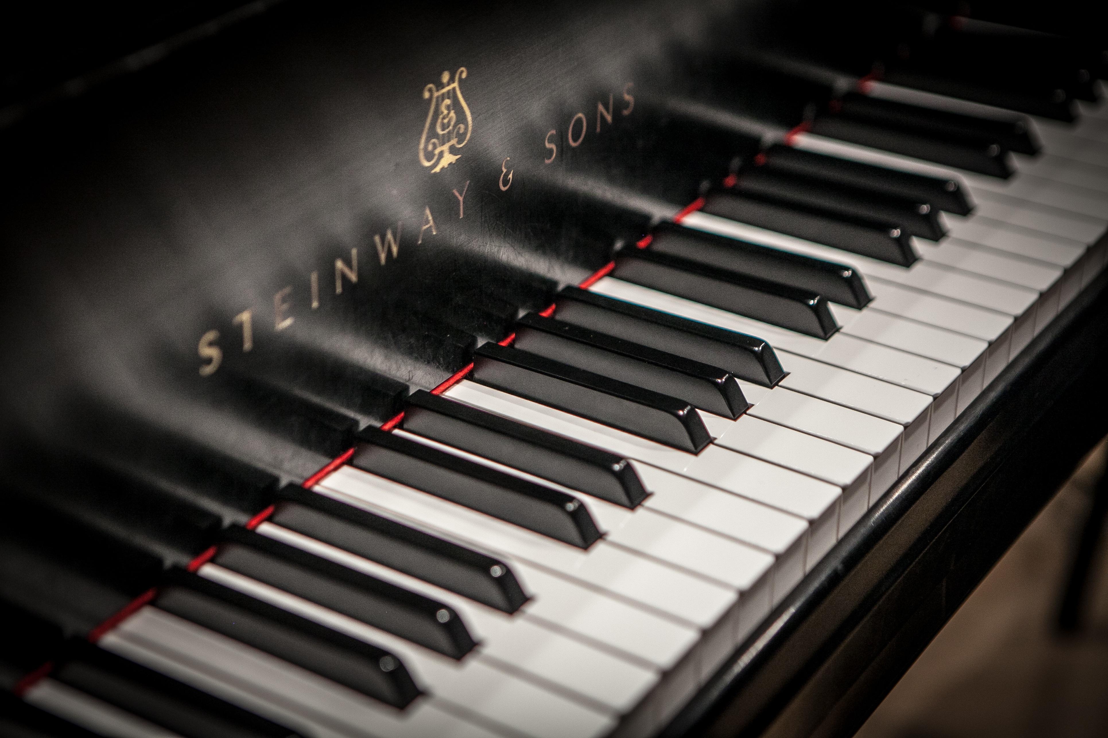 Teclas do piano 
