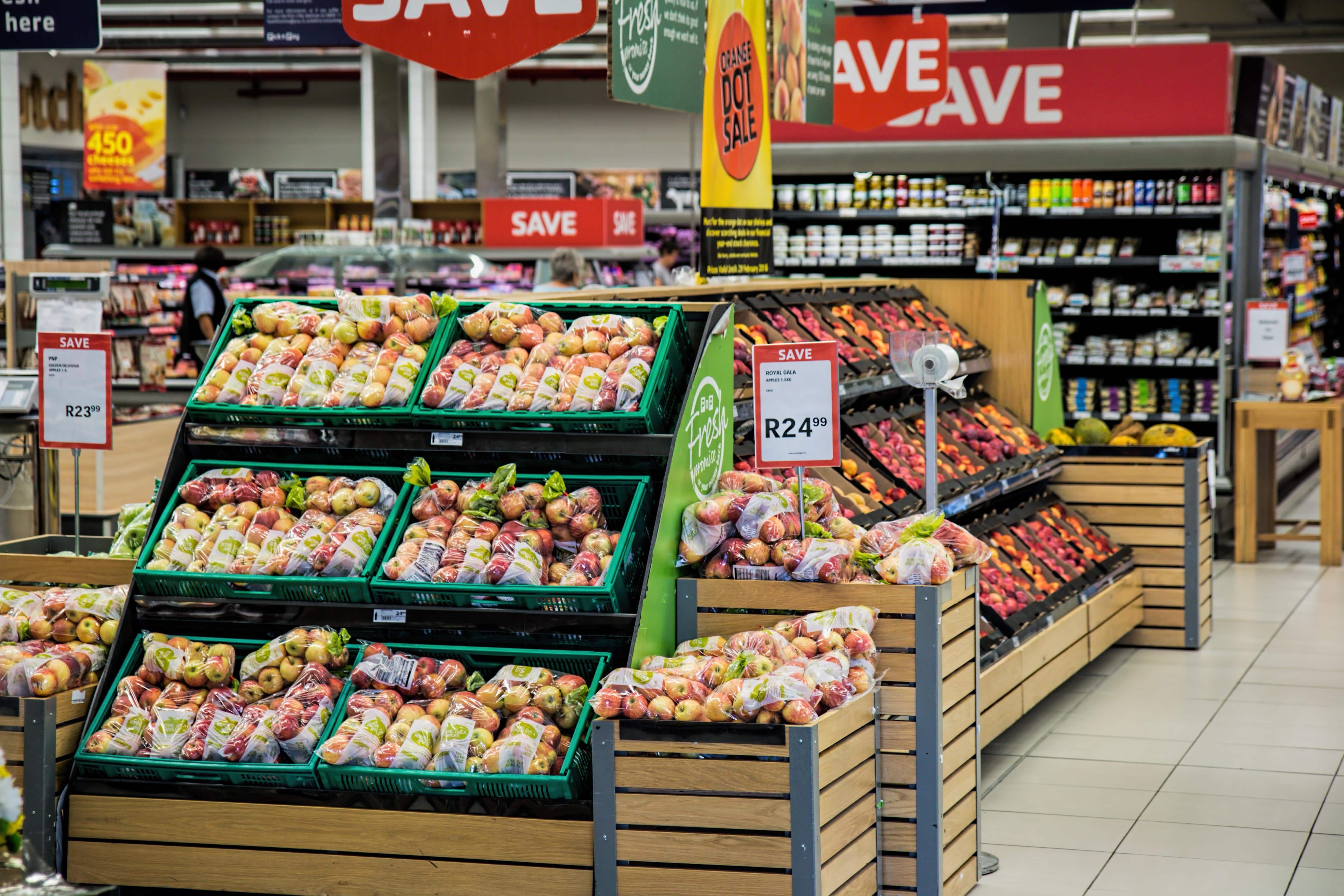 As compras em mercado são uma opção muito mais saudável para quem vai passar um tempo estudando em NY. 