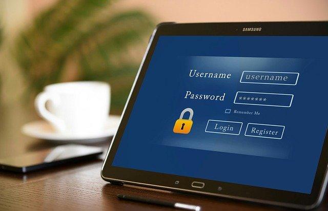 Página para login