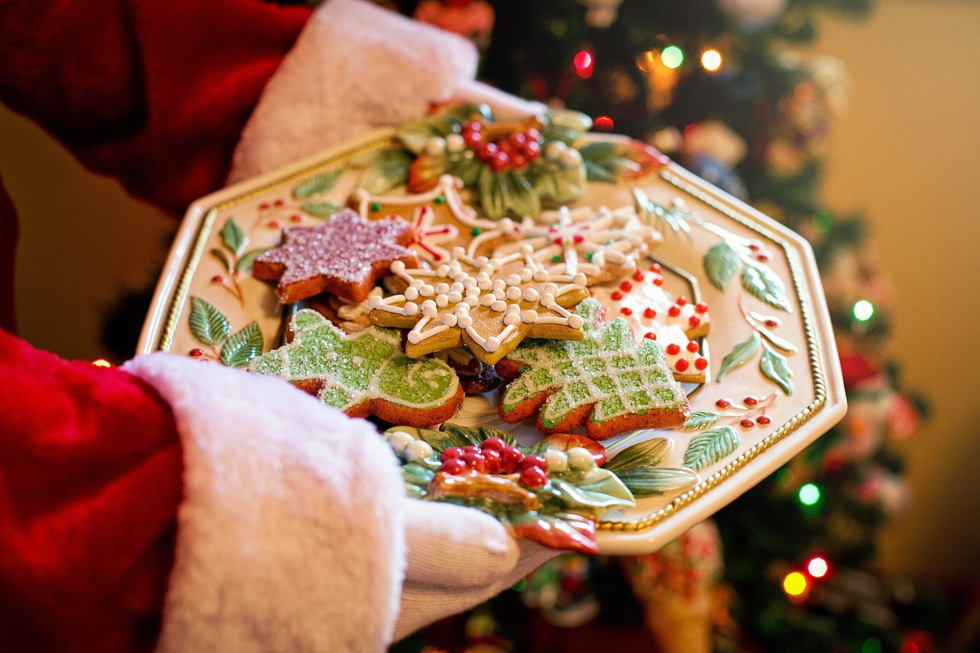 Biscoitos de natal.