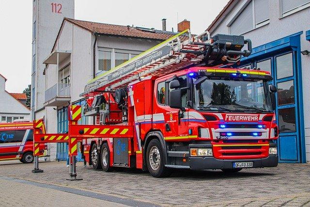 Caminhão dos bombeiros