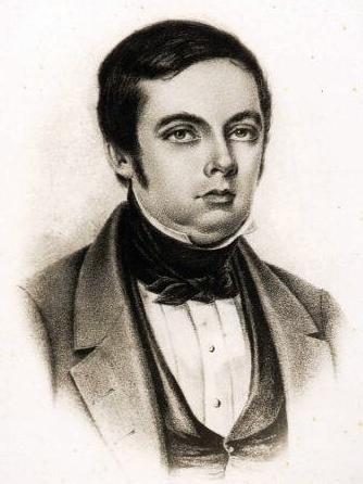 Desenho de grafite retratando a imagem do compositor, maestro e professor brasileiro Francisco Manuel da Silva (1795 – 1865).