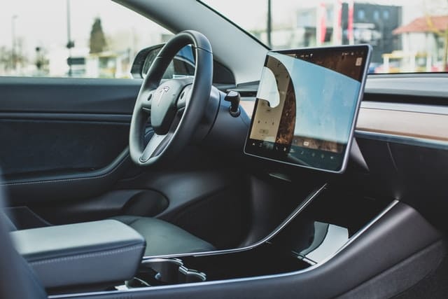 Piloto de bordo da tesla