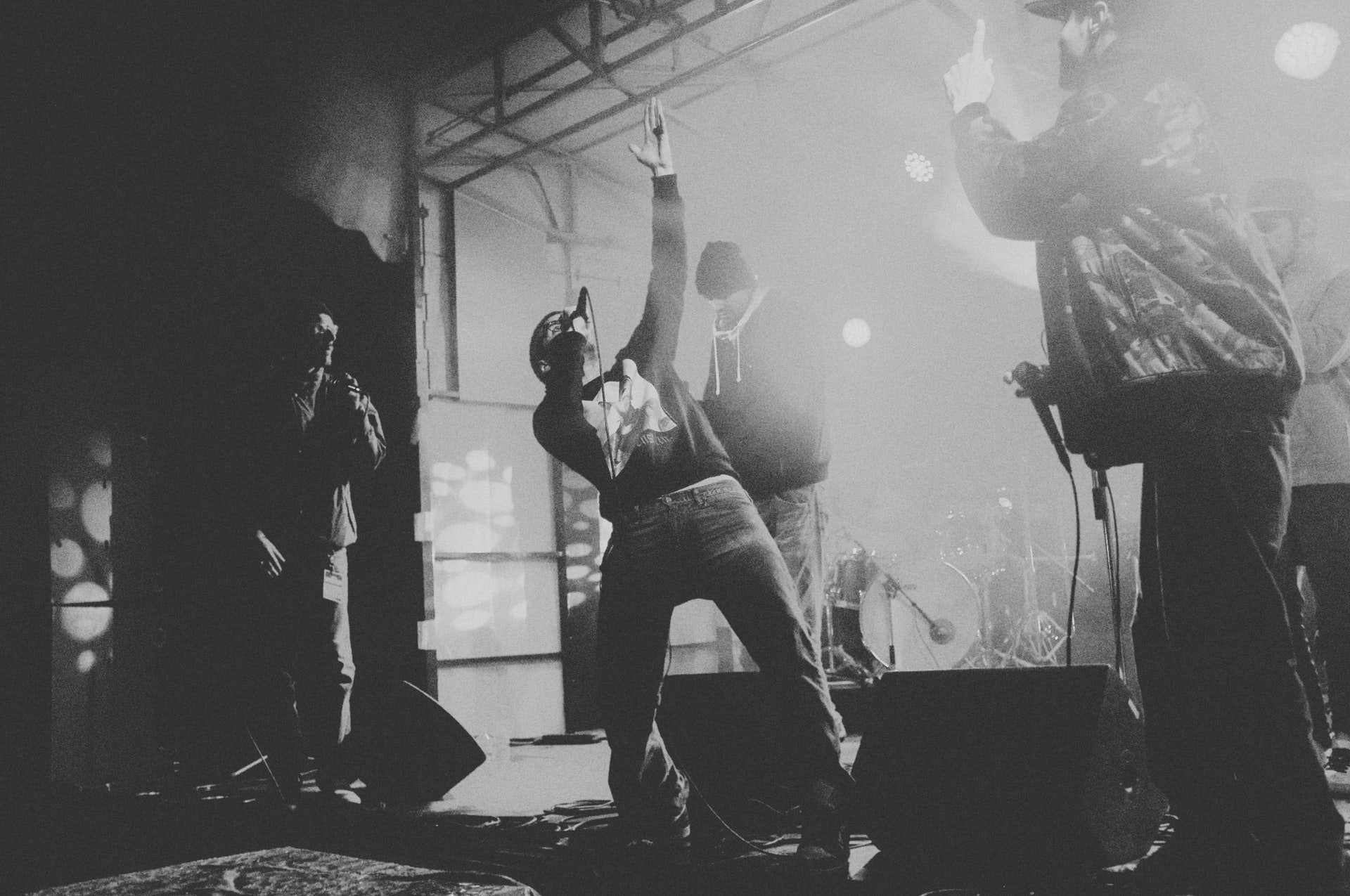 rap francês em show