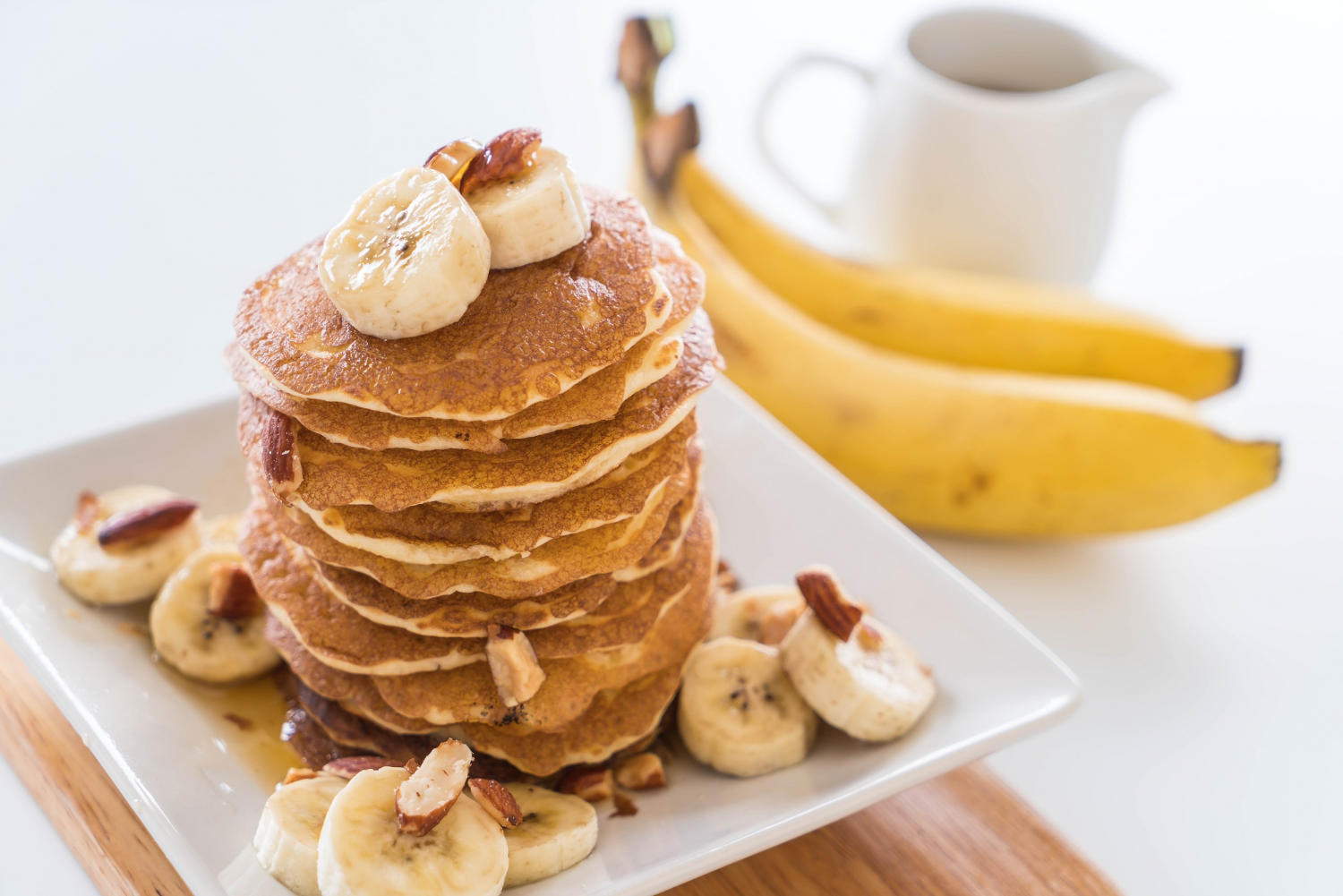 Panqueca de banana.