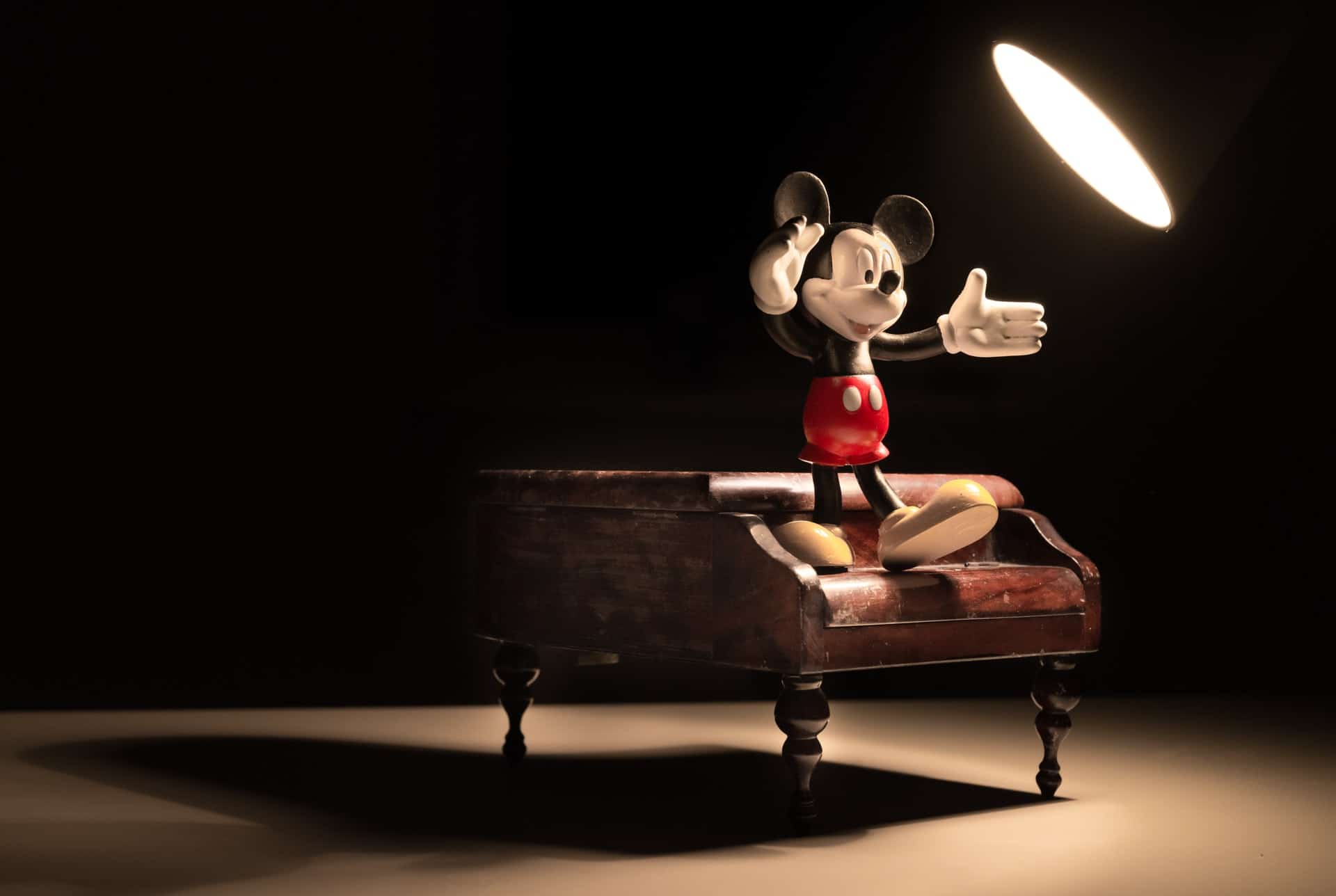 Mickey Mouse versão 3D