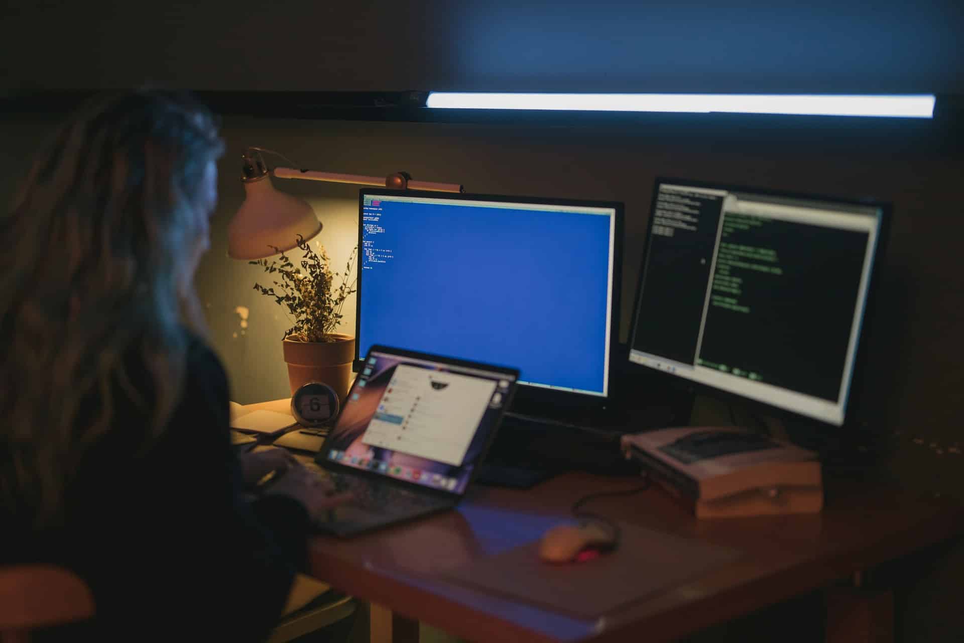 Computador instalado em casa