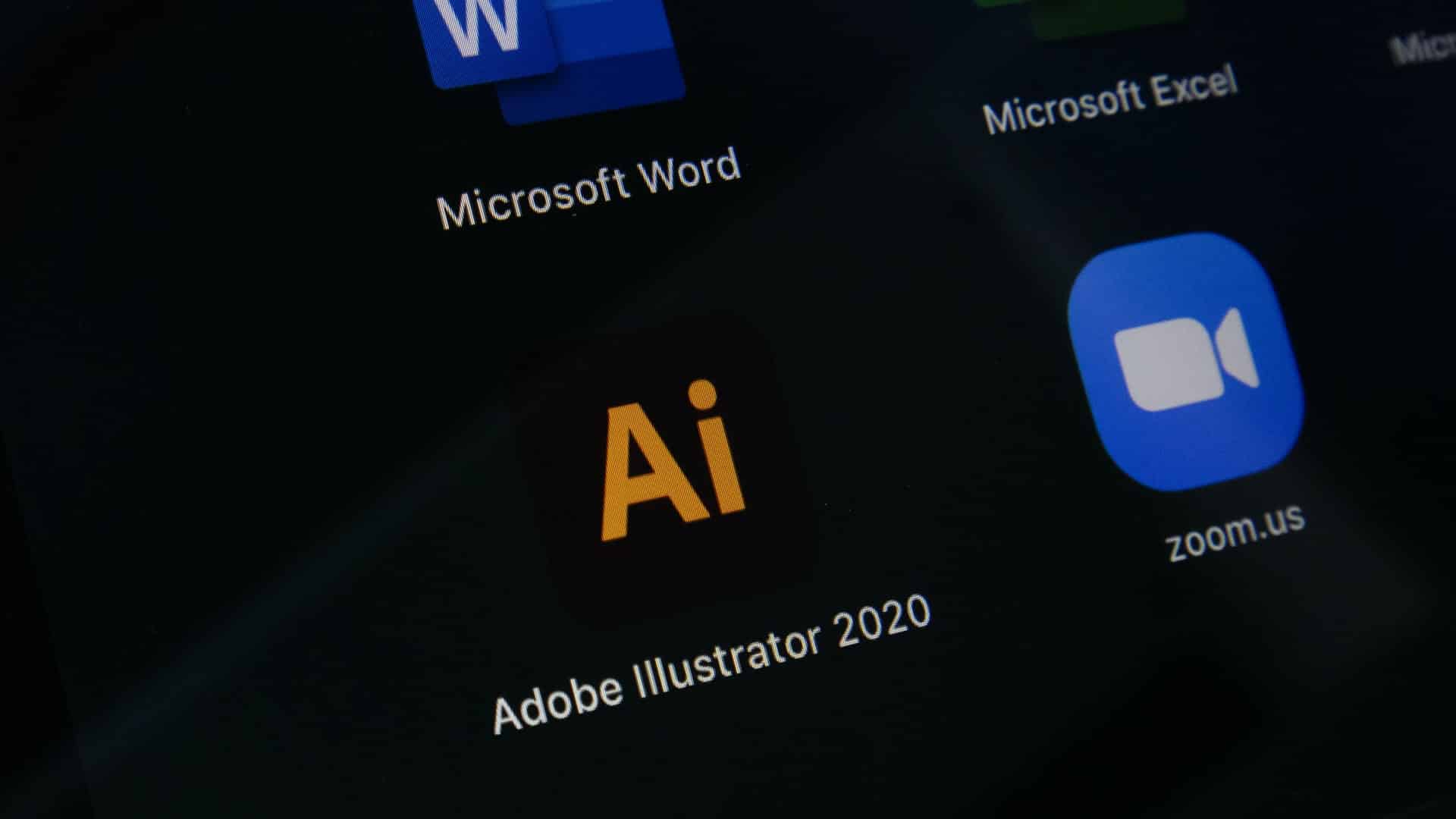 Imagem do logotipo do Adobe Illustrator.