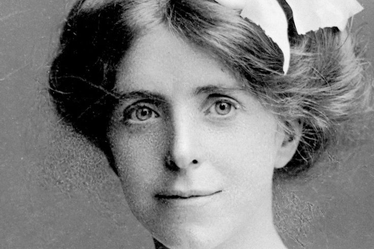 Retrato de Annie Kenney, da primeira onda feminista há dois séculos