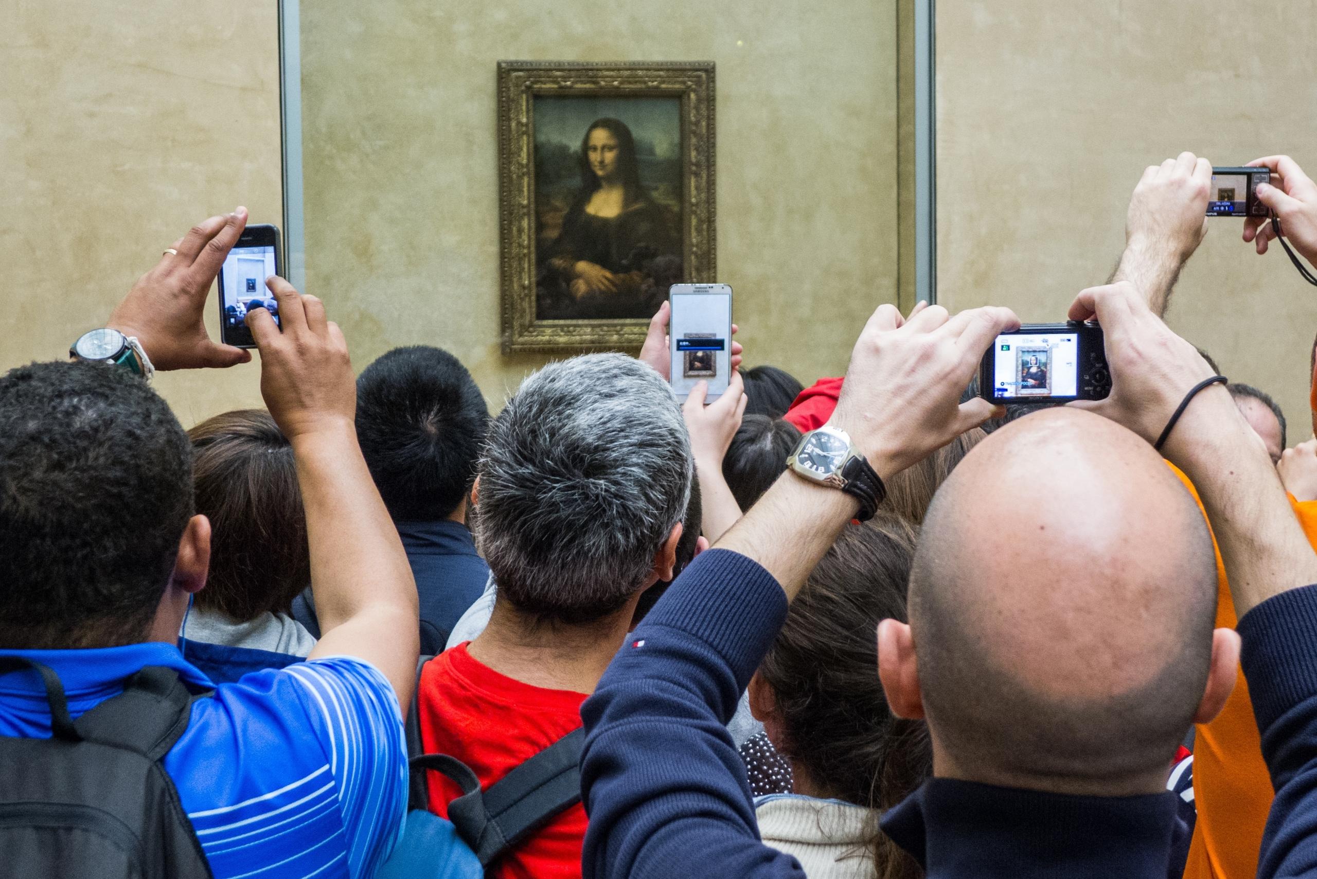 Pintura da monalisa.