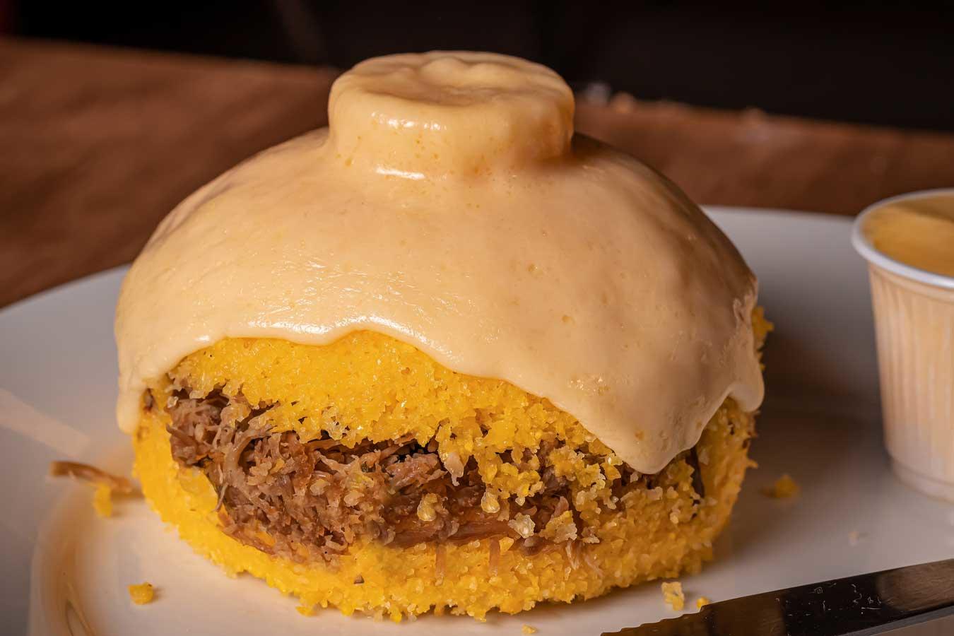 Cuscuz com carne seca