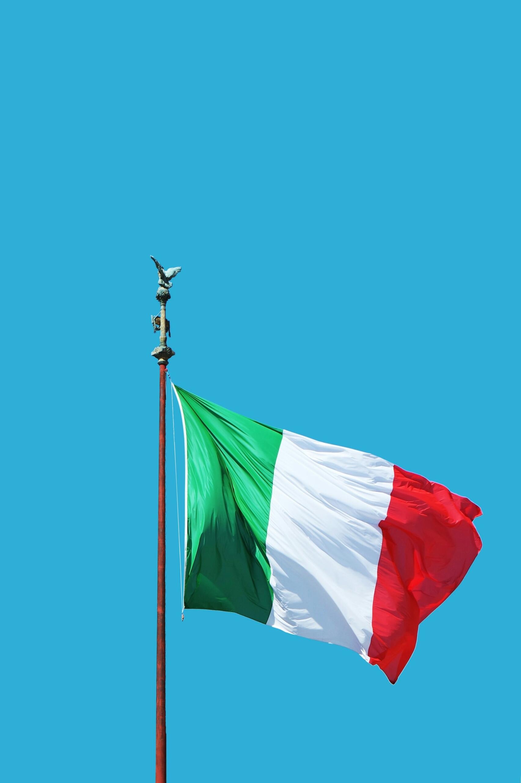 Fotografia bandeira italiano Quiz italiano online