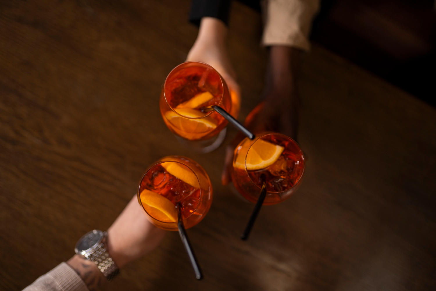 Aperol Spritz Coffee.