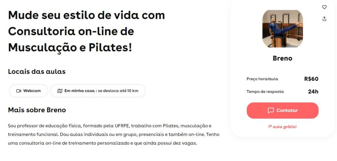 Print Superprof professor de pilates