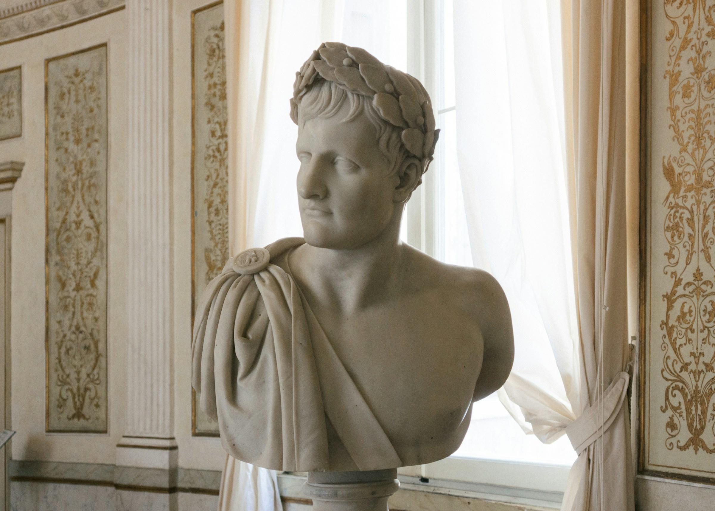 Busto de Napoleão Bonaparte.