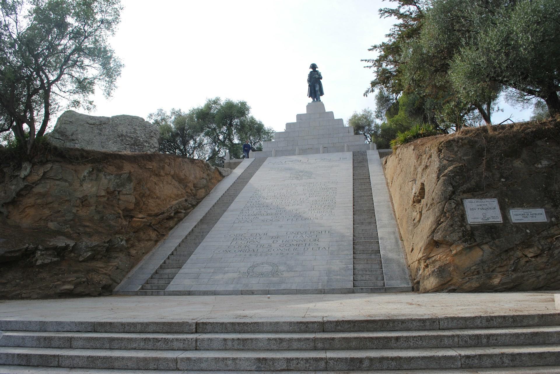 Estátua de Napoleão Bonaparte.