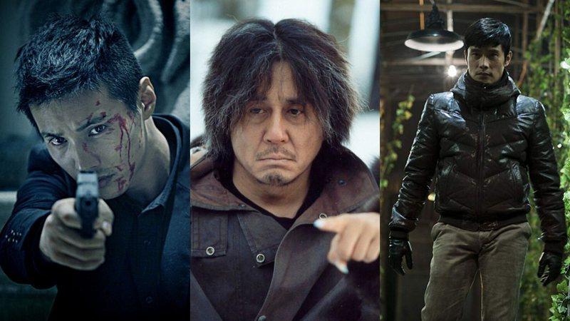 Montagem com autores de filmes coreanos