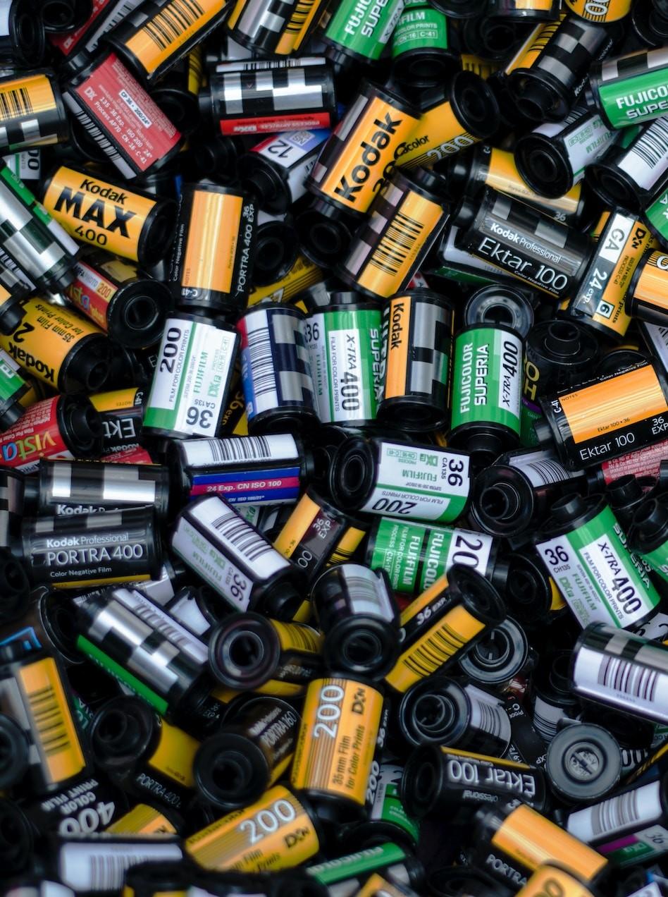 O valor do ISO era usado para definir a qualidade do filme.