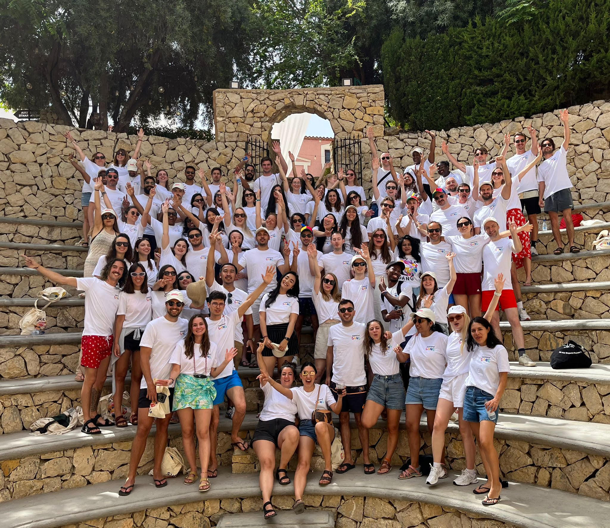 Foto de equipe no seminário 2022