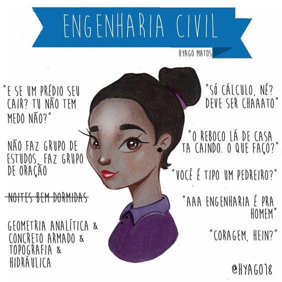 Meme sobre quem faz engenharia civil