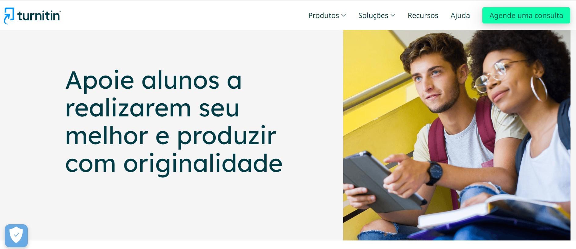Print da página do Turnitin