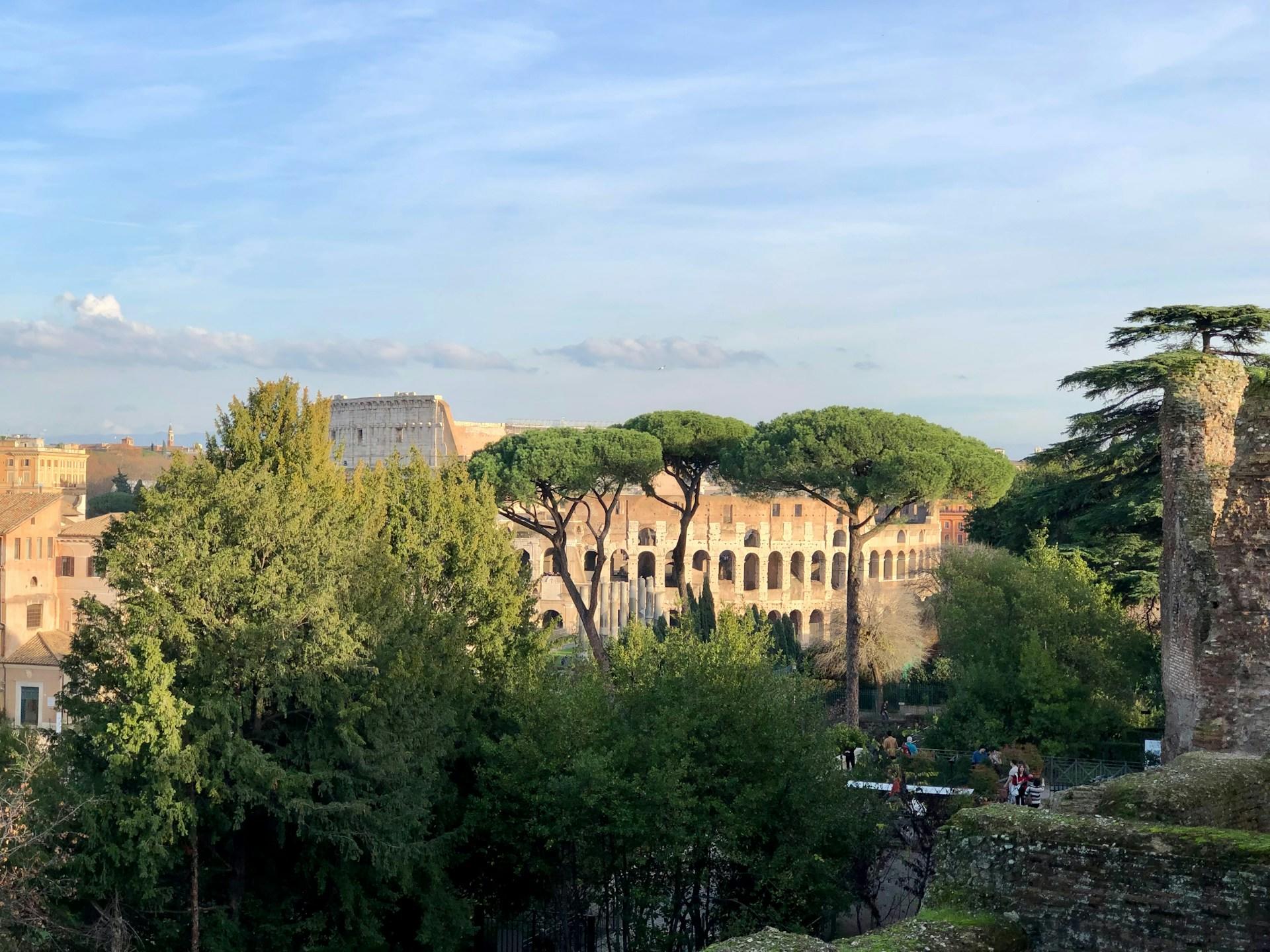 Fotografia do Coliseu em Roma