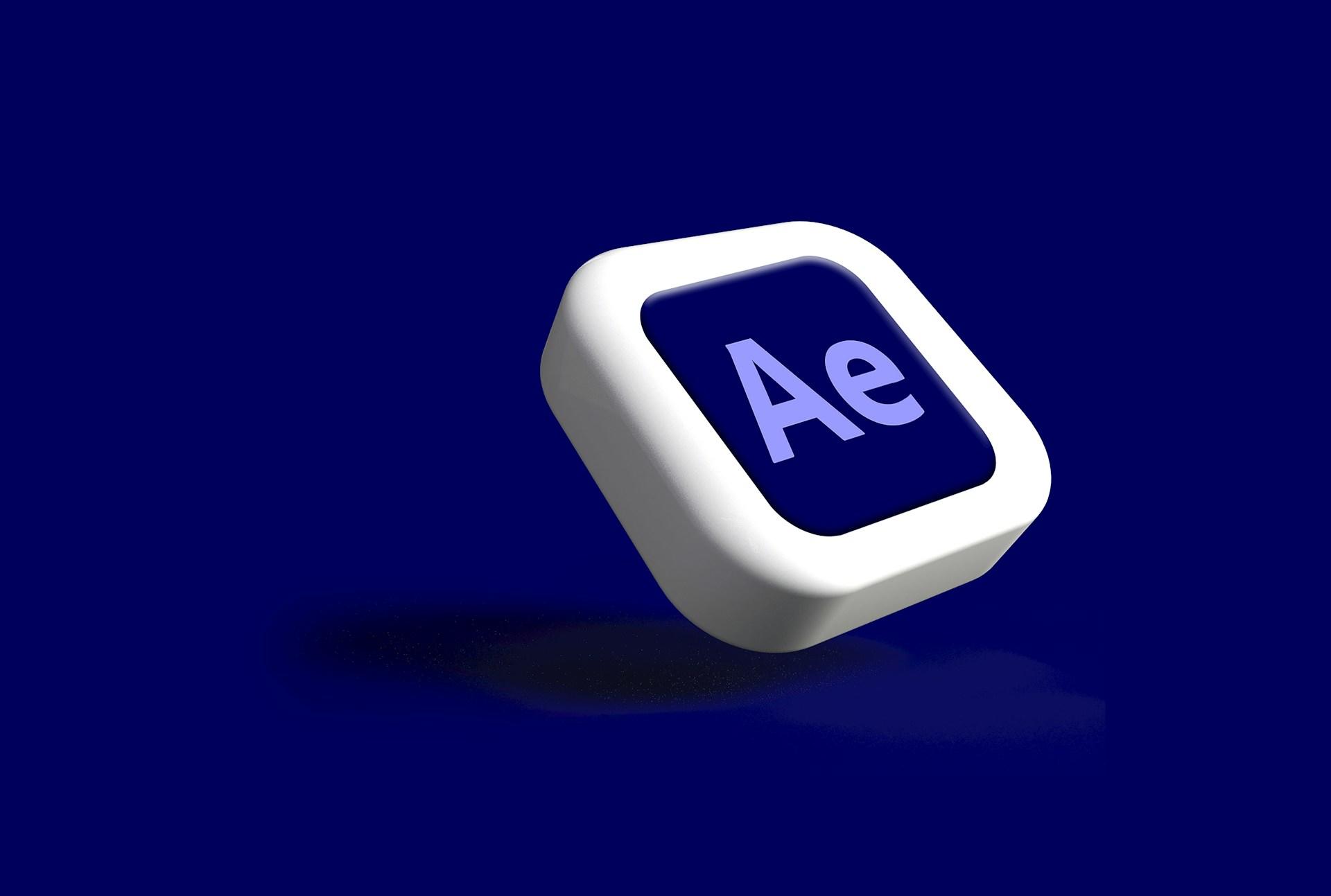 Logomarca do software After Effects