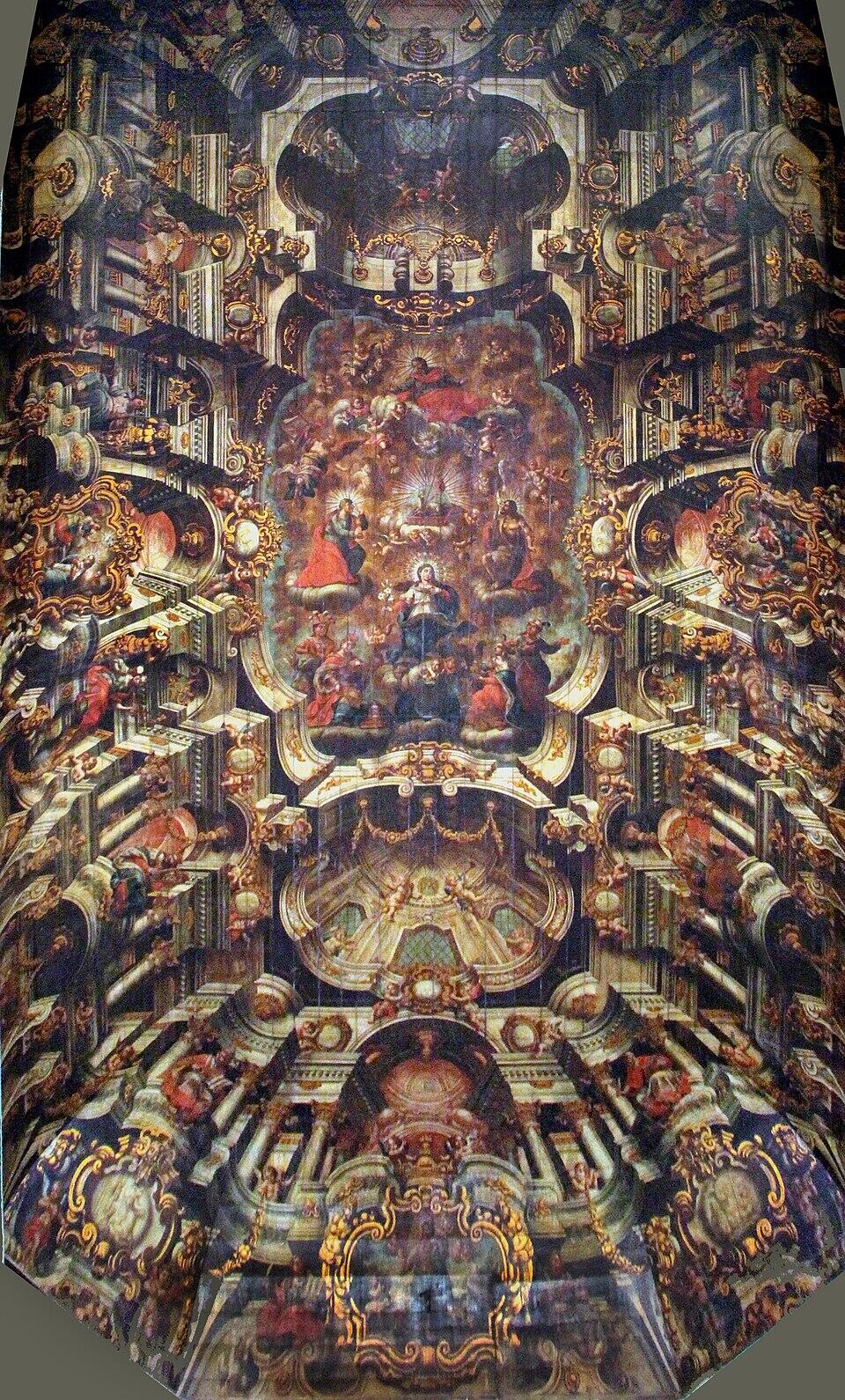 Glorificação da Virgem (Teto da Igreja da Conceição da Praia – Salvador)