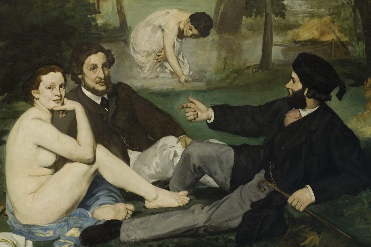 Fotografia obra "Le Déjeuner sur l'herbe" de Édouard Manet