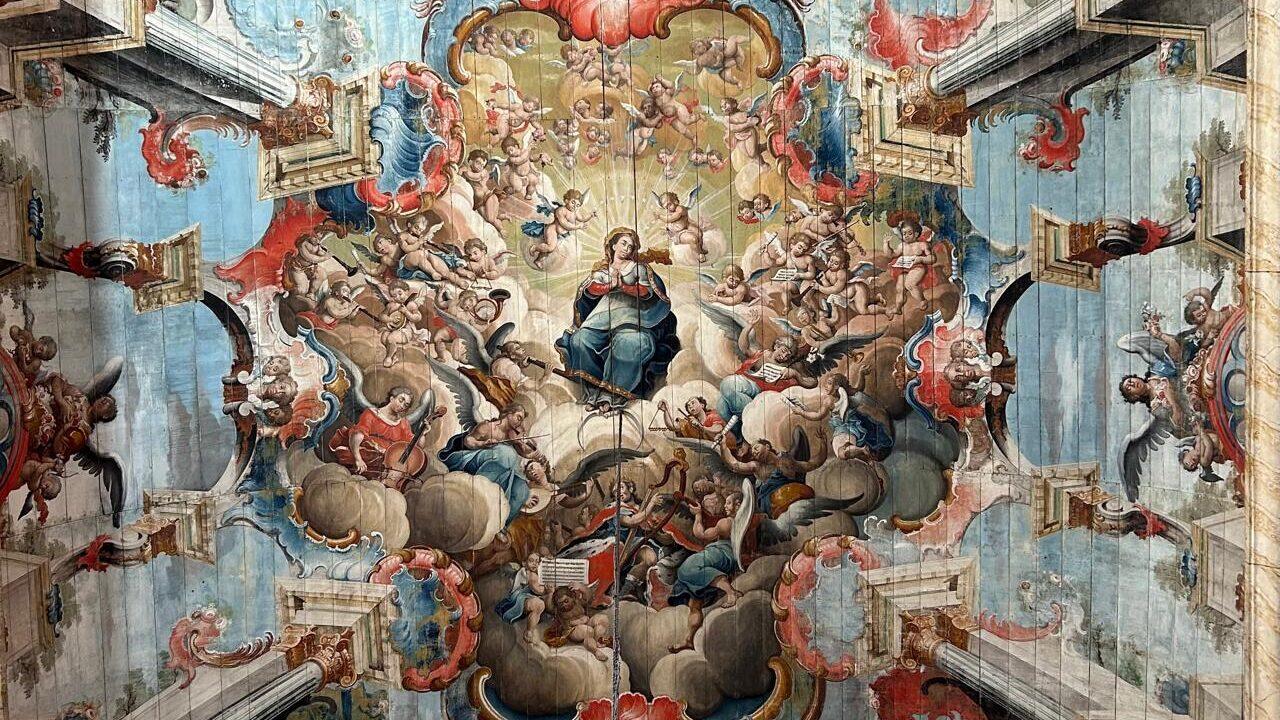 Manuel da Costa Ataíde o céu obra barroca