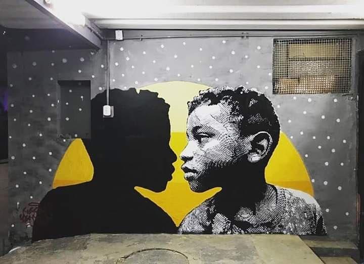 Artwork (mural) by Nata Família