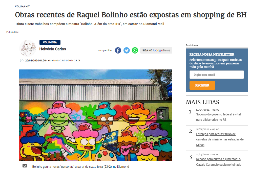 Obras de raquel bolinho