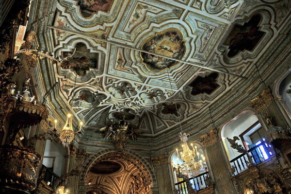 Pinturas do teto da Igreja de Nossa Senhora do Pilar (Ouro Preto) João de Deus