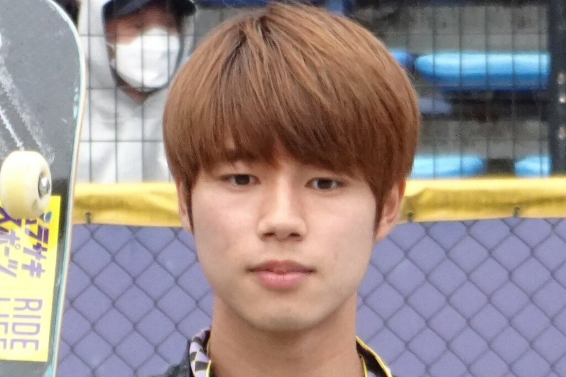 Foto do skatista japones Yuto Horigome