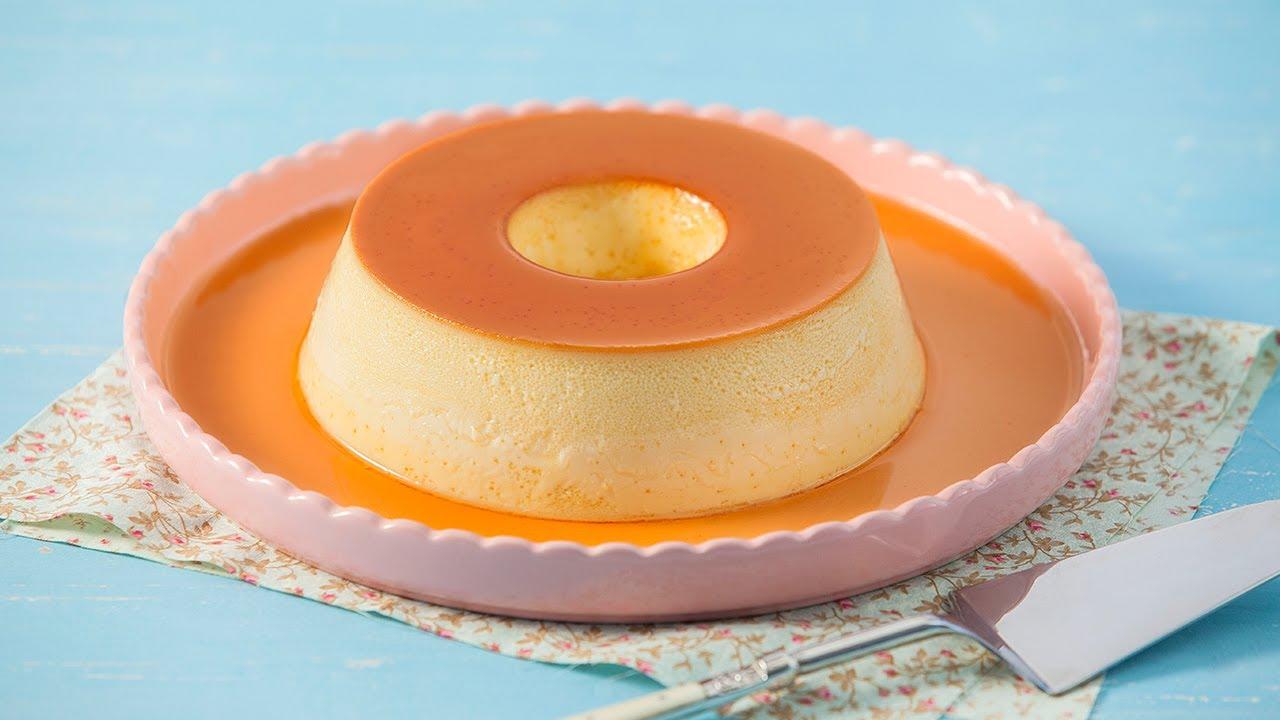 Receita de pudim de leite condensado com creme de leite