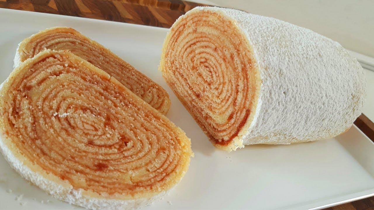 Receita de bolo de rolo de Pernambuco