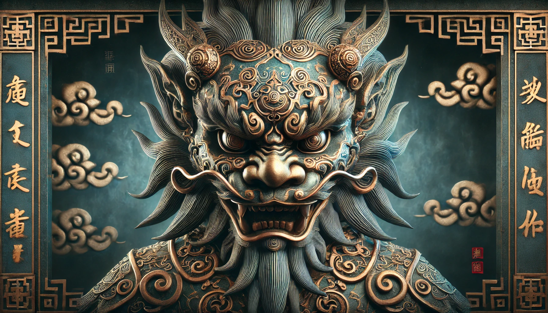 Imagem da representaçao do tao tei chines