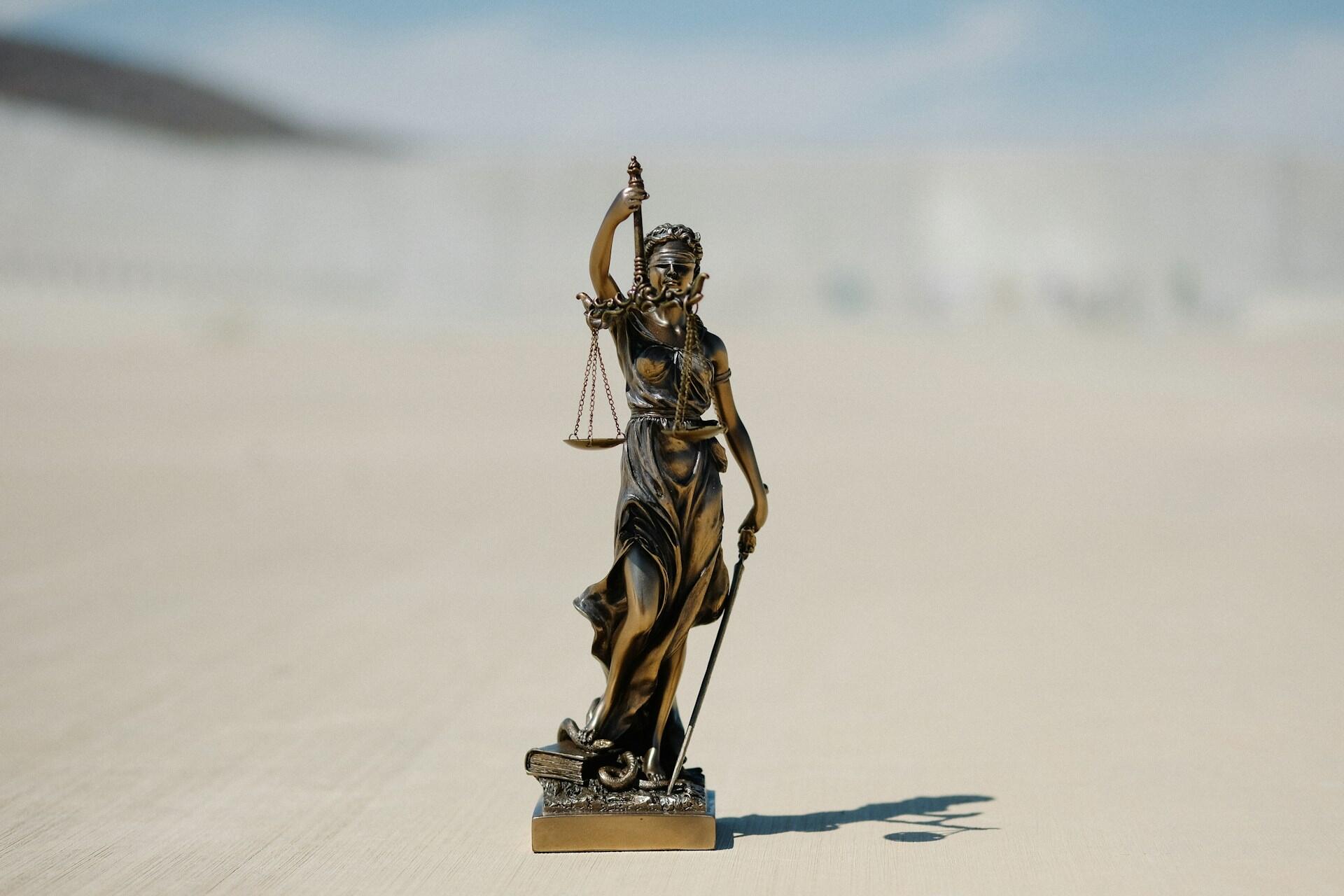 fotografia de imagem de representação dos advogados direito