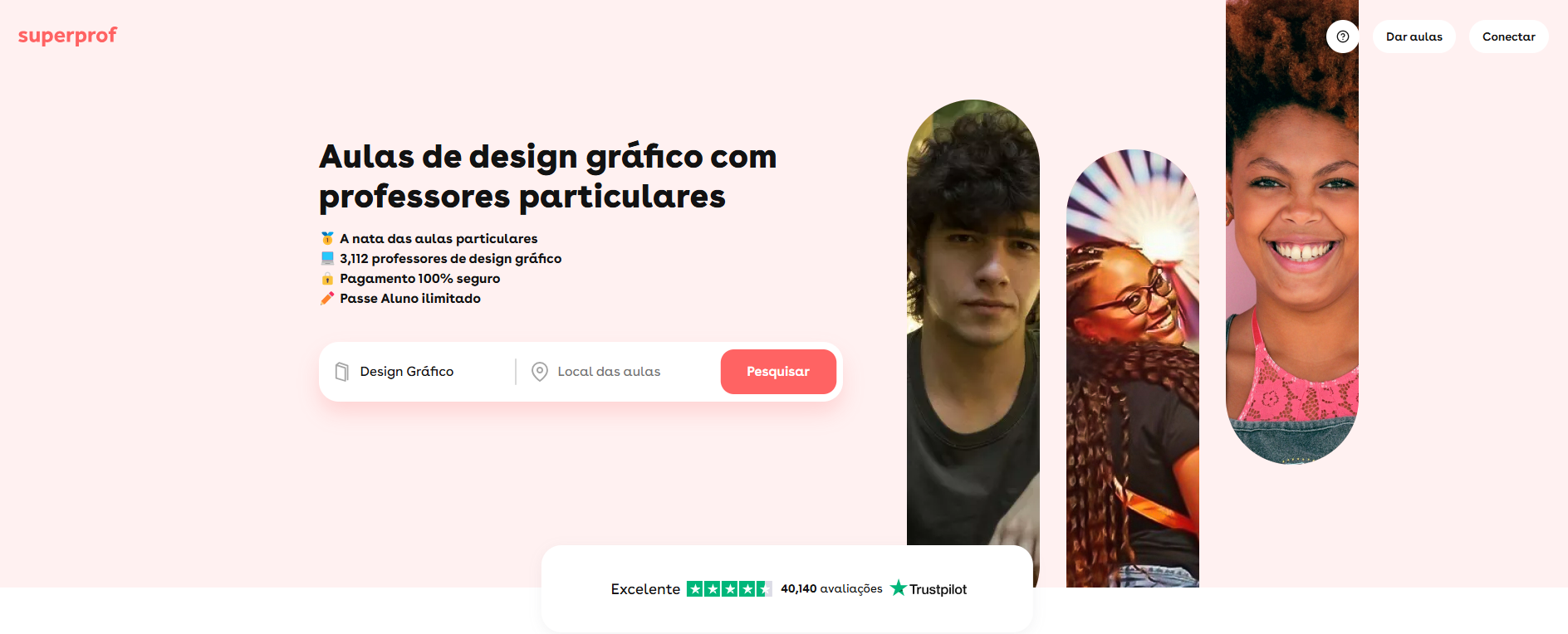 Já pensou em contratar aula participar de design gráfico com a Superprof