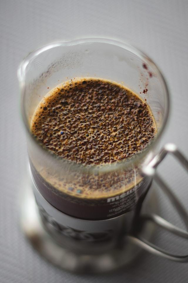 Fotografia de receita de café árabe